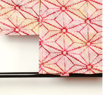 Haori: Aperture Linen Leaf Pure Silk