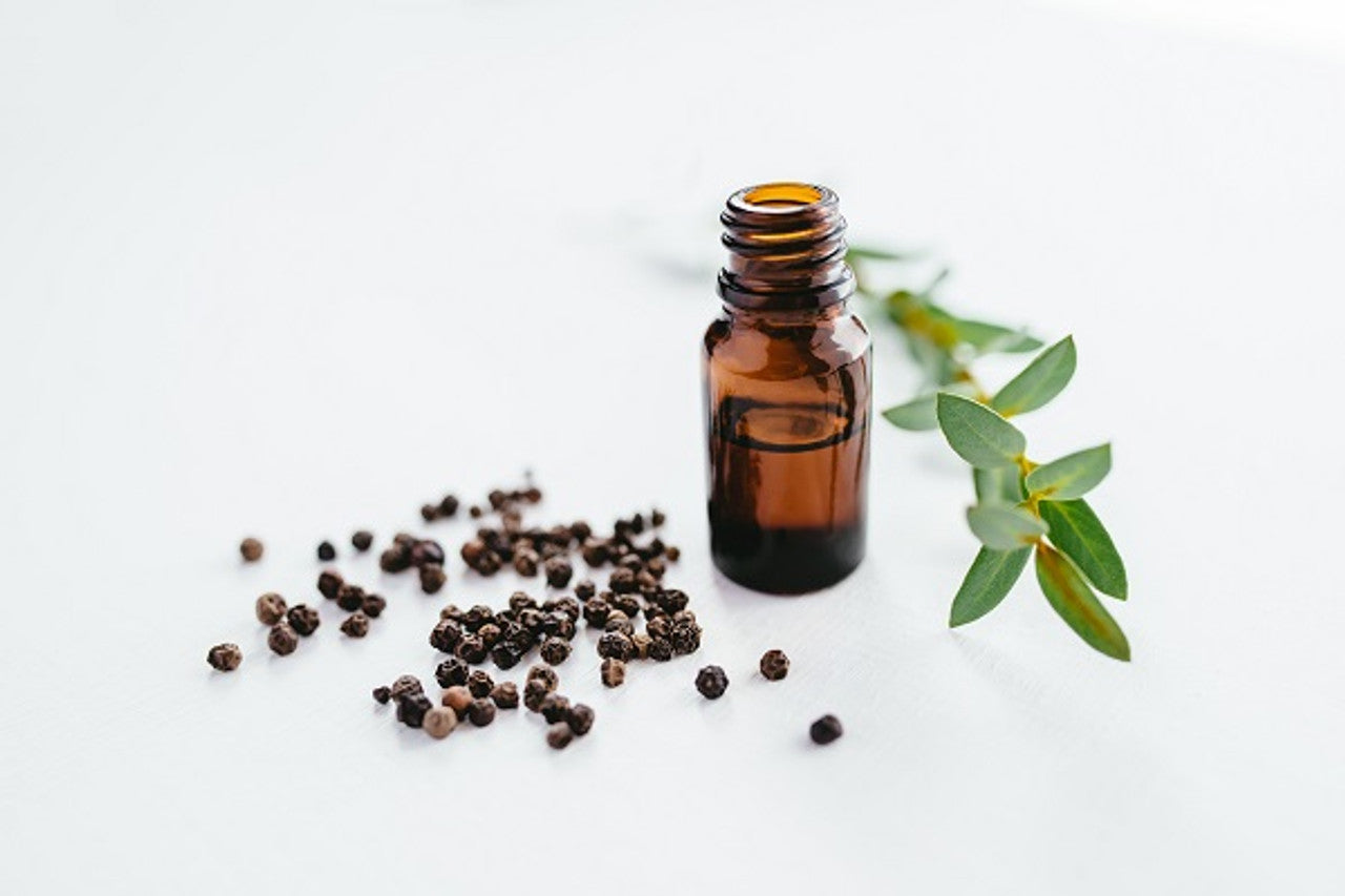 Pure Organic Black Pepper Essential Oil - 100% Natural