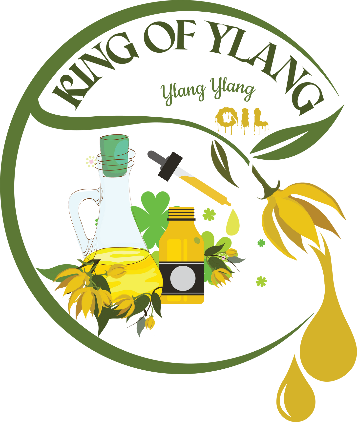 | YY - Ylang Ylang Oil Grade: Extra - Essential Oil from Madagascar Healthy Flowers (The "King" of Ylang Grade)