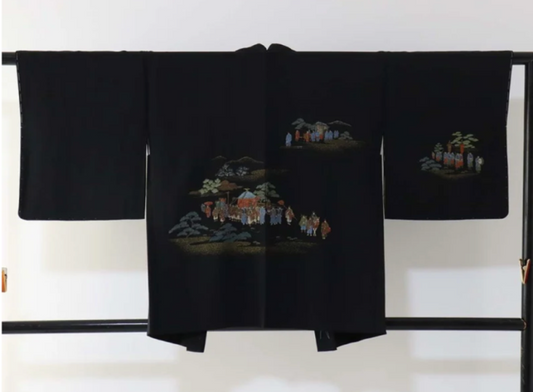 Daimyo Procession Pattern Fashionable Haori