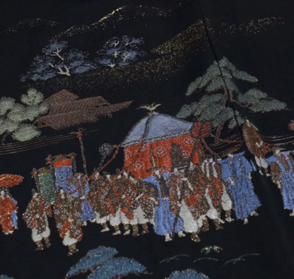 Daimyo Procession Pattern Fashionable Haori